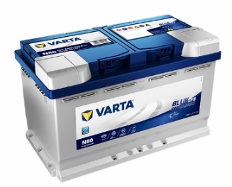 Akumulator EFB 12V 80Ah 800A VARTA Blue desno+